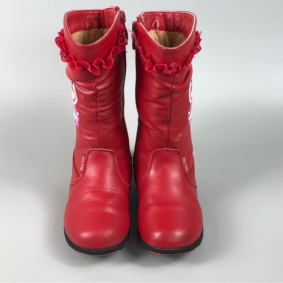 ABC Kids Red Winter Boots - Picture 3 of 8